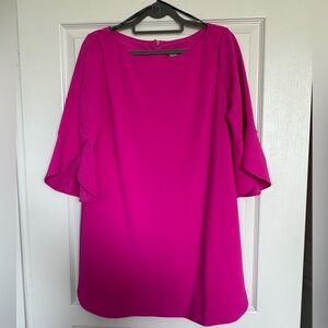 Tulip sleeve sleeve dress